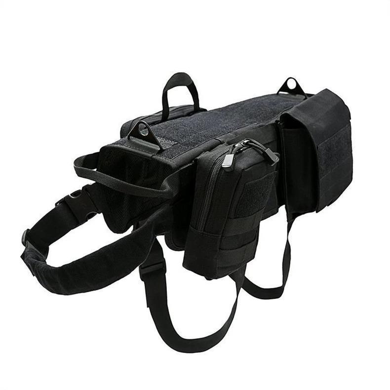 Tactical Dog Harness with Molle System