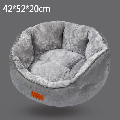 Soft & Cozy Washable Pet Bed for Dogs & Cats