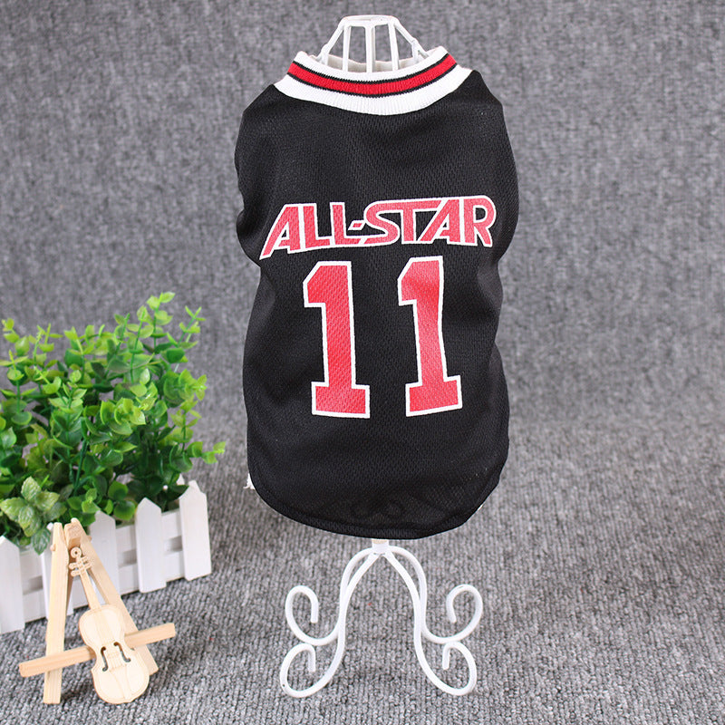 Hot World Cup Ball Spring And Summer Dog Vest