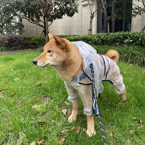 Large Dog Waterproof Raincoat