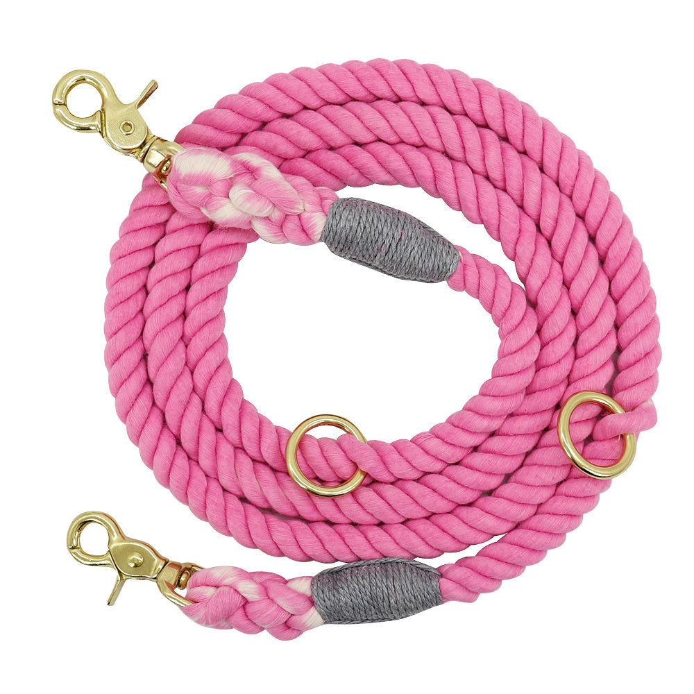 Gradient Color Dog Collar & Leash Set