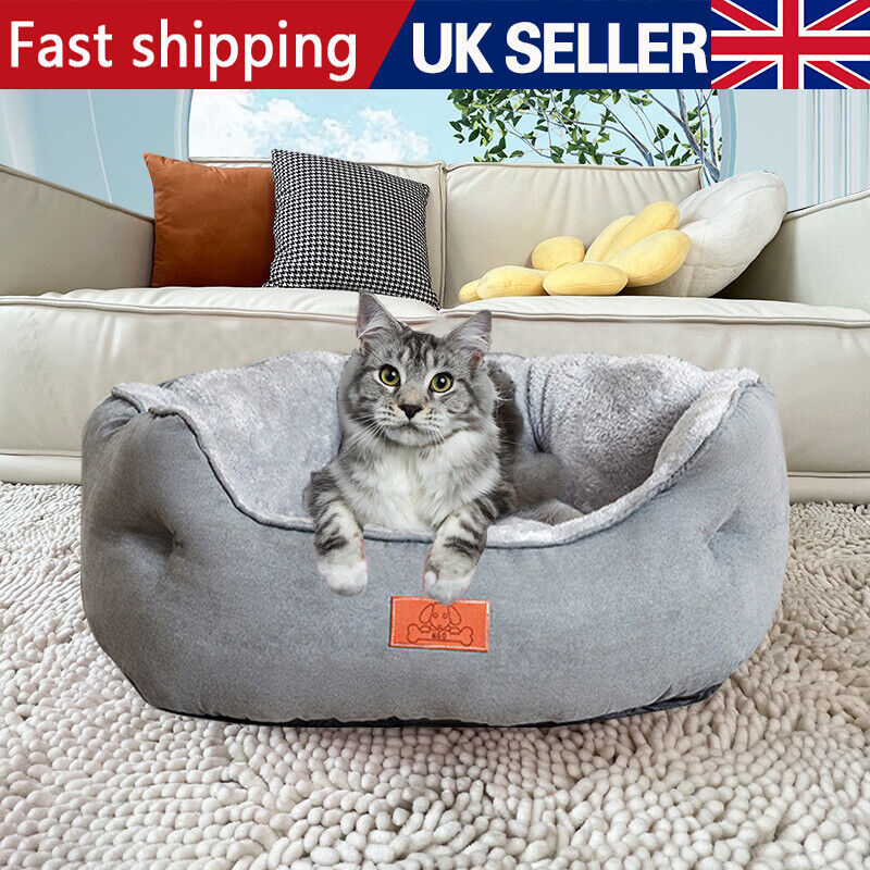 Soft & Cozy Washable Pet Bed for Dogs & Cats